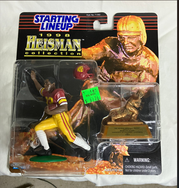 MARCUS ALLEN Heisman trophy winner USC Raiders