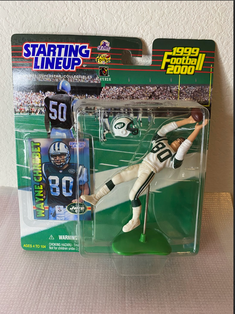 Wayne Chrebet – 1999 Starting Lineup Football Figure