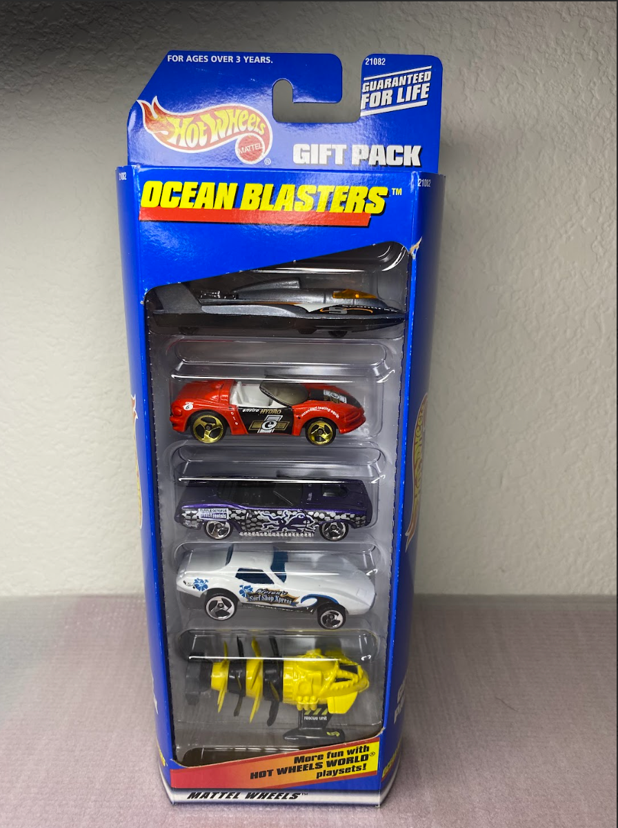 Hot Wheels Ocean Blasters Gift Pack – 5-Car Sealed Set