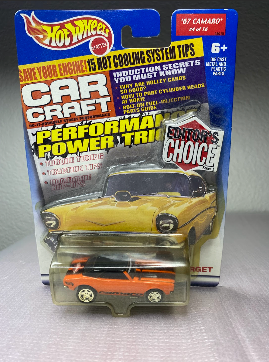 Hot Wheels ‘67 Camaro – Car Craft Series