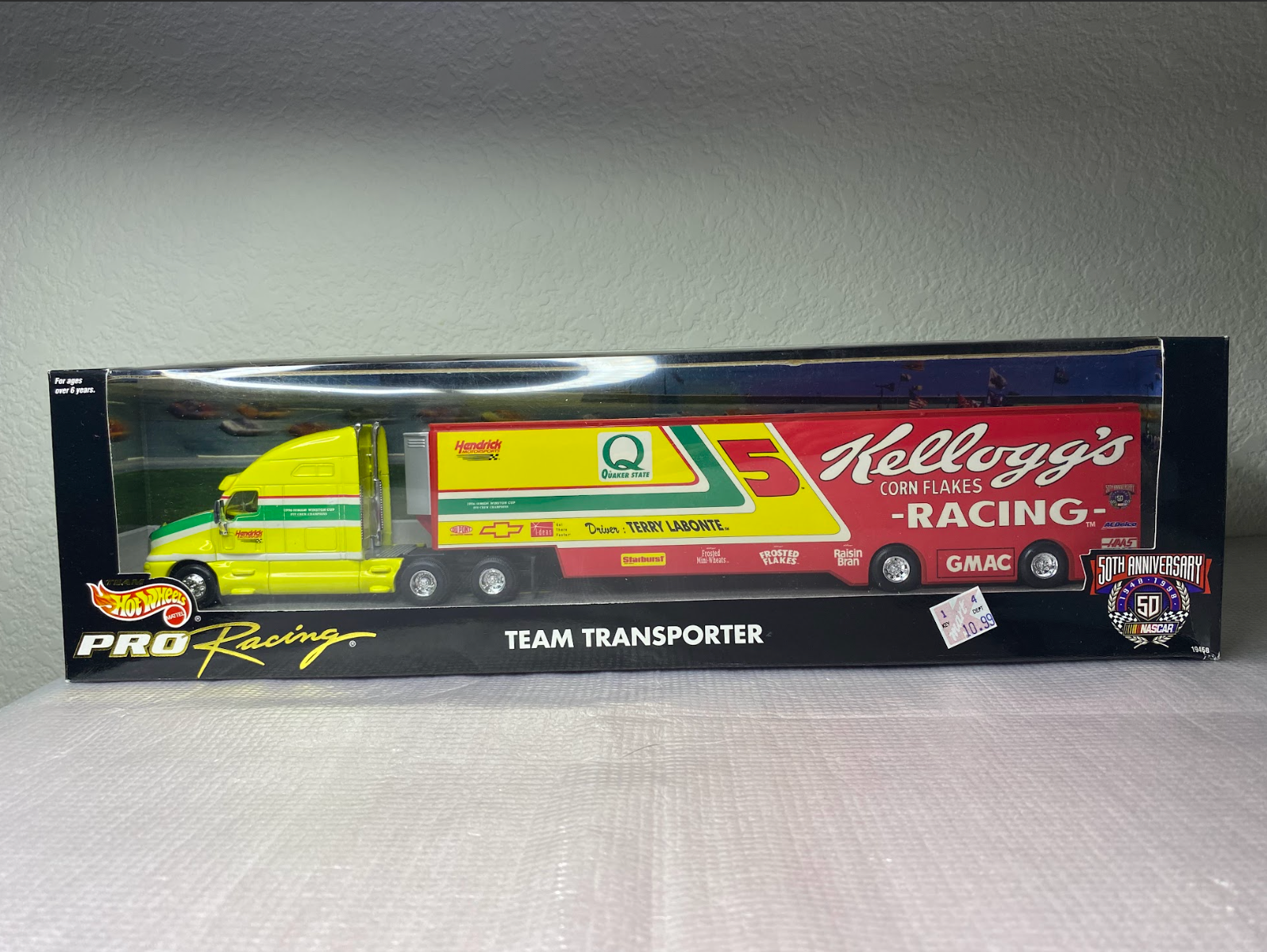 Terry Labonte #5 Kellogg’s Racing Hot Wheels Transporter
