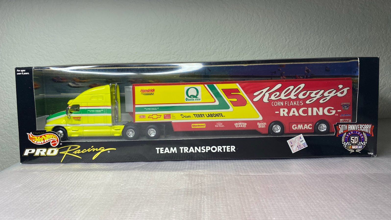 Terry Labonte #5 Kellogg’s Racing Hot Wheels Transporter