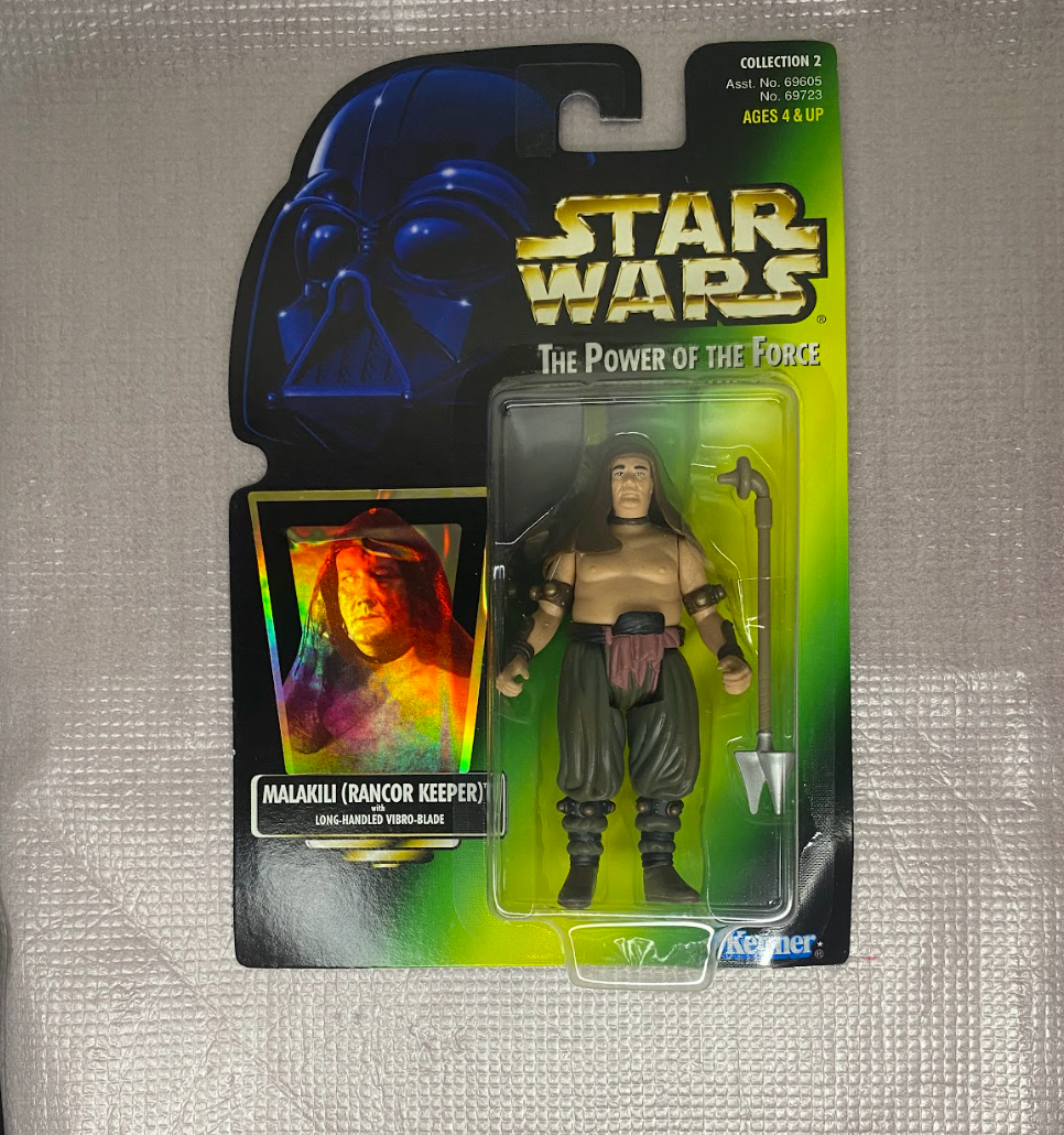 Star Wars: The Power of the Force – Malakili (Rancor Keeper) with Long-Handled Vibro-Blade