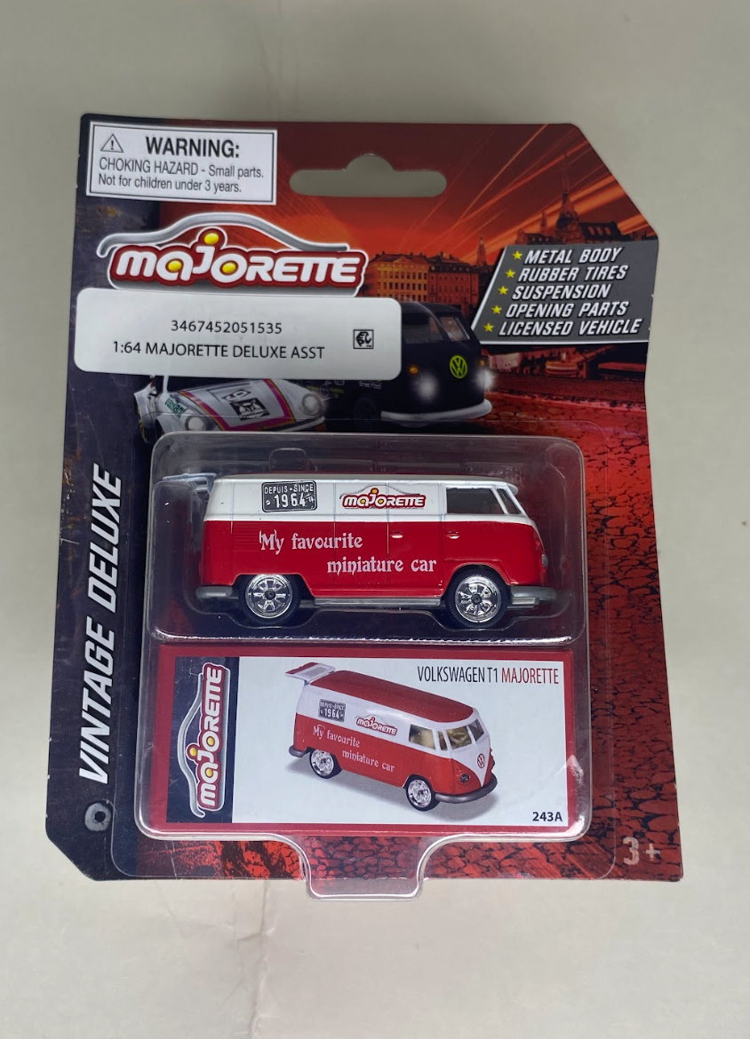 Majorette Vintage Deluxe – Volkswagen T1 Majorette Van