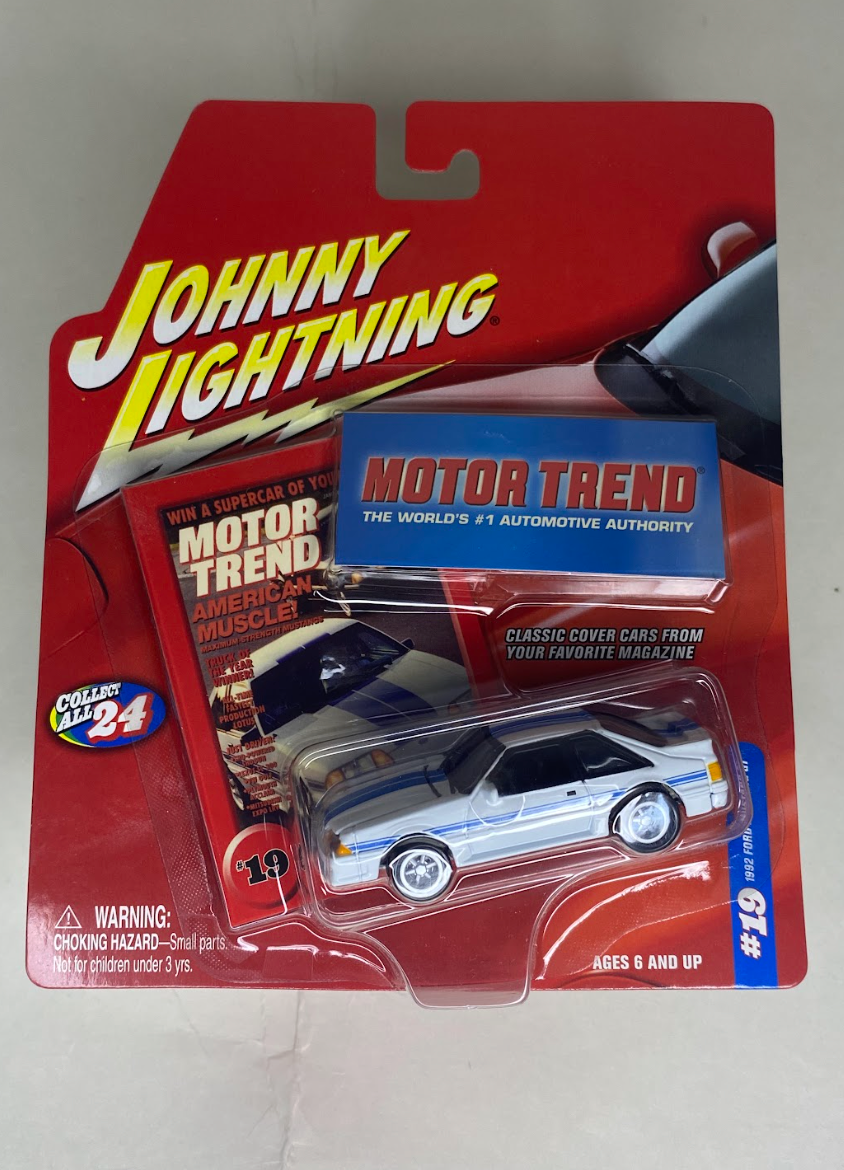 Johnny Lightning Motor Trend #19 – 1982 Ford Mustang GT