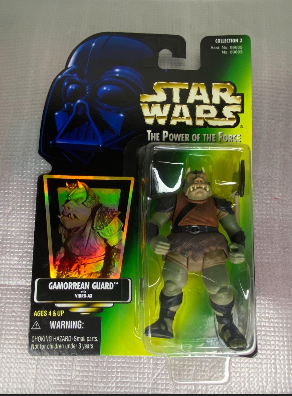 Star Wars Power of the Force Gamorrean Guard with Vibro-Ax - 1996 Kenner - Collection 2