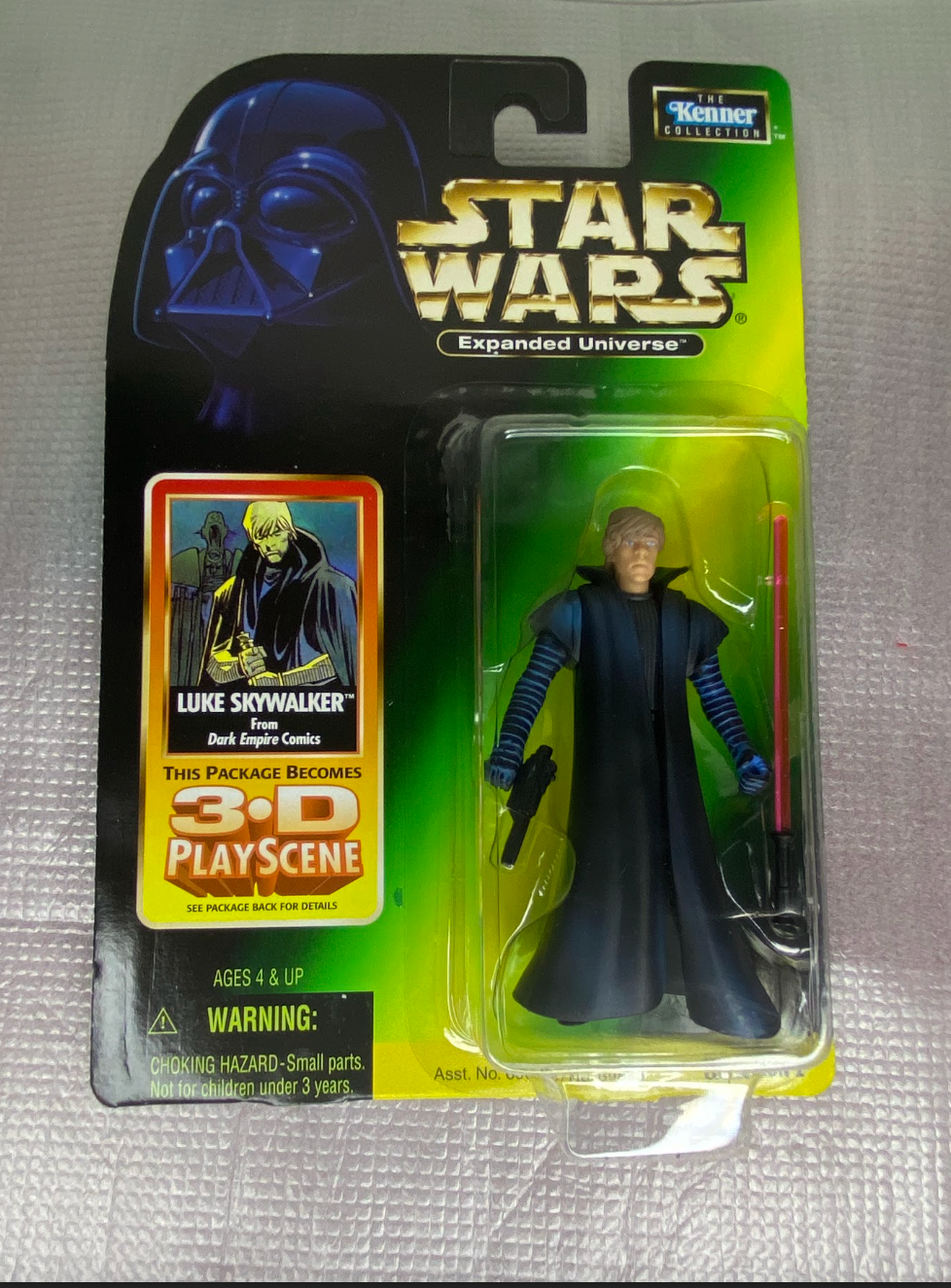 Star Wars Expanded Universe Luke Skywalker (Dark Empire) - Kenner 3D PlayScene Edition