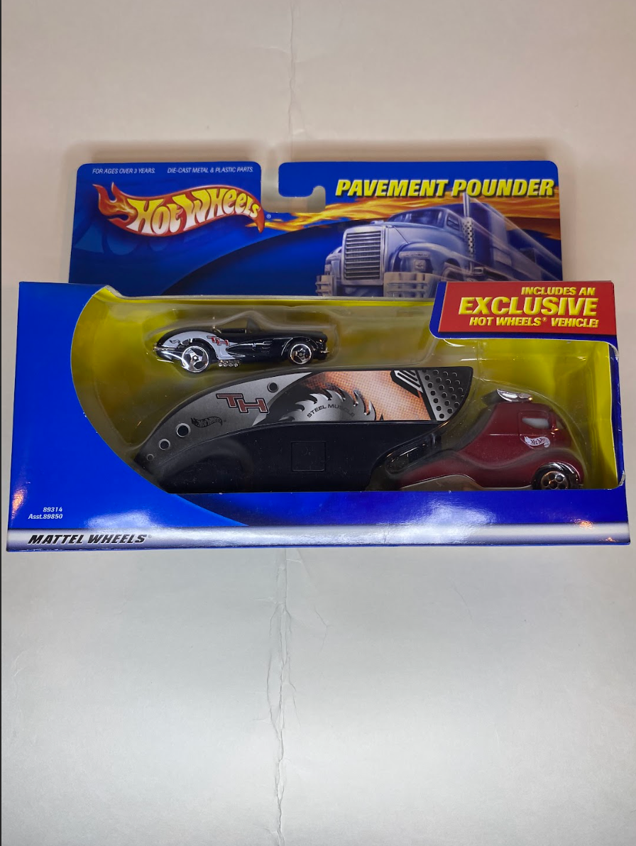 Hot Wheels Pavement Pounder – Steel Muscle Edition | Exclusive Vehicle | Mint in Package