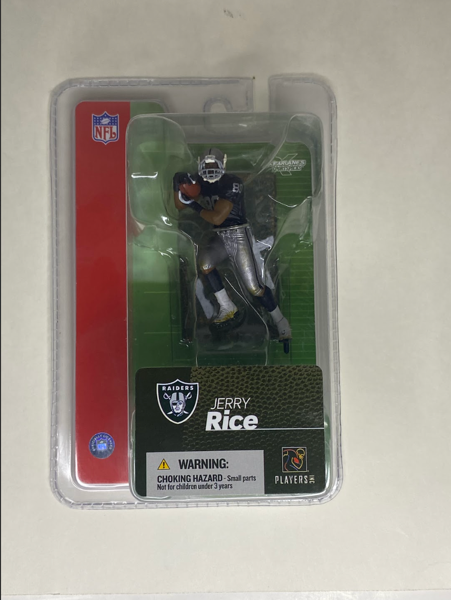 Jerry Rice McFarlane’s SportsPicks NFL Action Figure – Oakland Raiders Edition