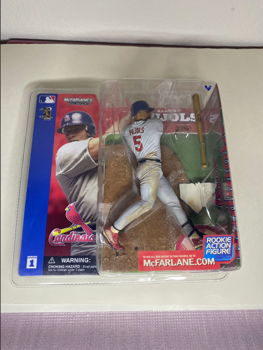 Albert Pujols Rookie McFarlane’s SportsPicks MLB Series 1 Action Figure – St. Louis Cardinals