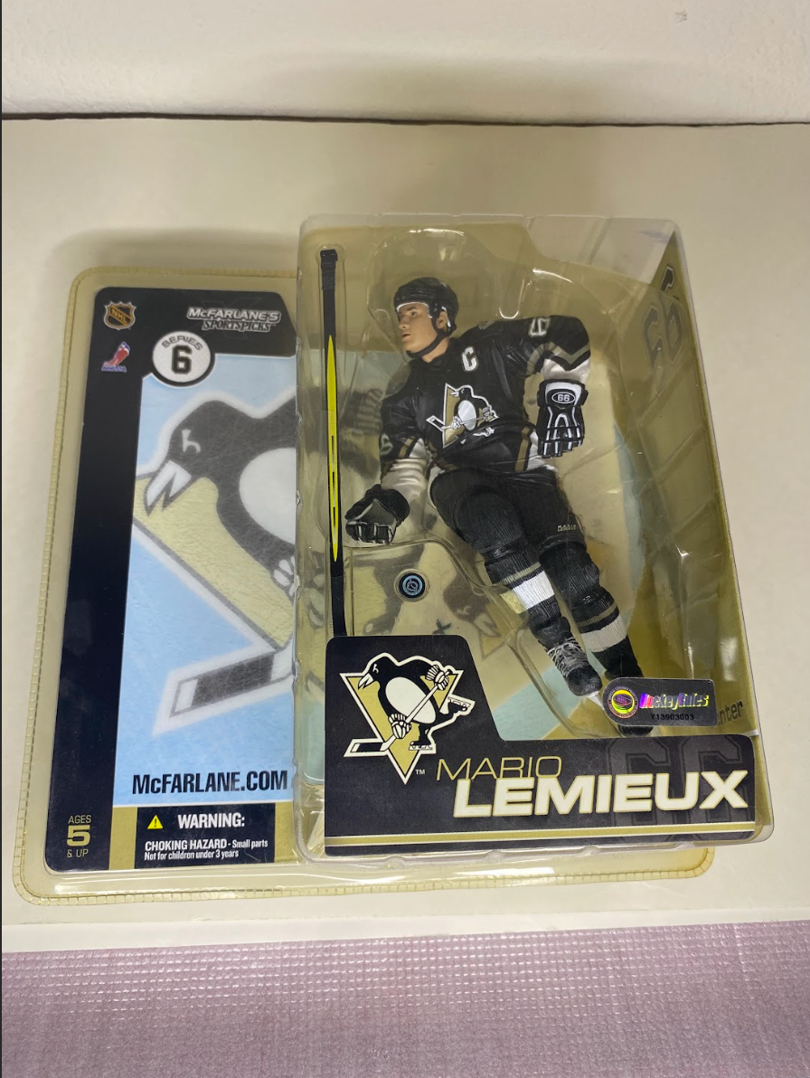 Mario Lemieux McFarlane’s SportsPicks NHL Series 6 Action Figure – Pittsburgh Penguins