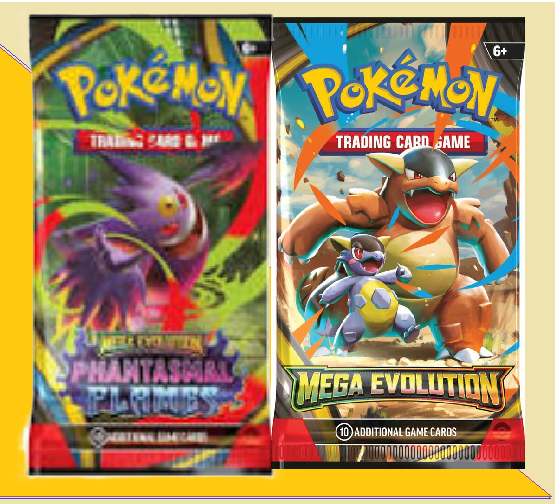 Pokémon TCG Mega Evolution Phantasmal Flames 2 Pack Blister