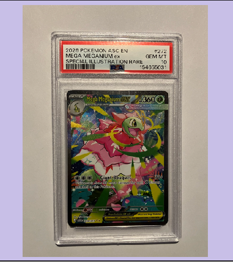 2026 Pokémon En Ascended Heroes ASC #154 Mega Meganium ex "Psa 10"