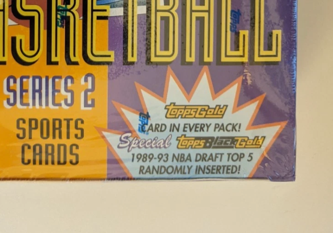 1993-94 Topps NBA Basketball cards Series 1 - sealed box