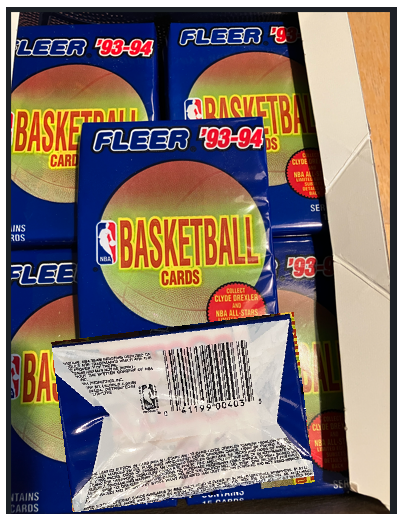 1993-94 FLEER Series I NBA Basketball Cards – Sealed PACK