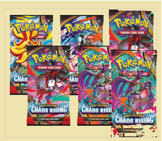 Chaos Rising Booster Bundle (6 Packs) - ME04: Chaos Rising (CRI) Sealed box