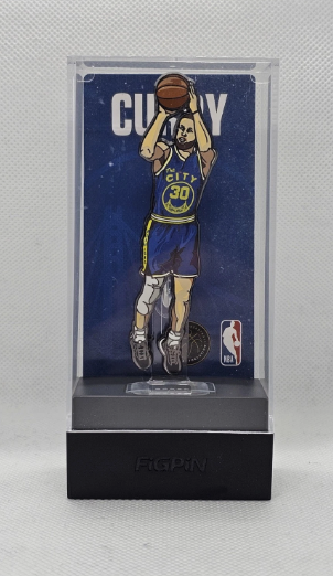 FiGPiN NBA Stephen Curry #S1 Pin Collectible Golden State Warriors