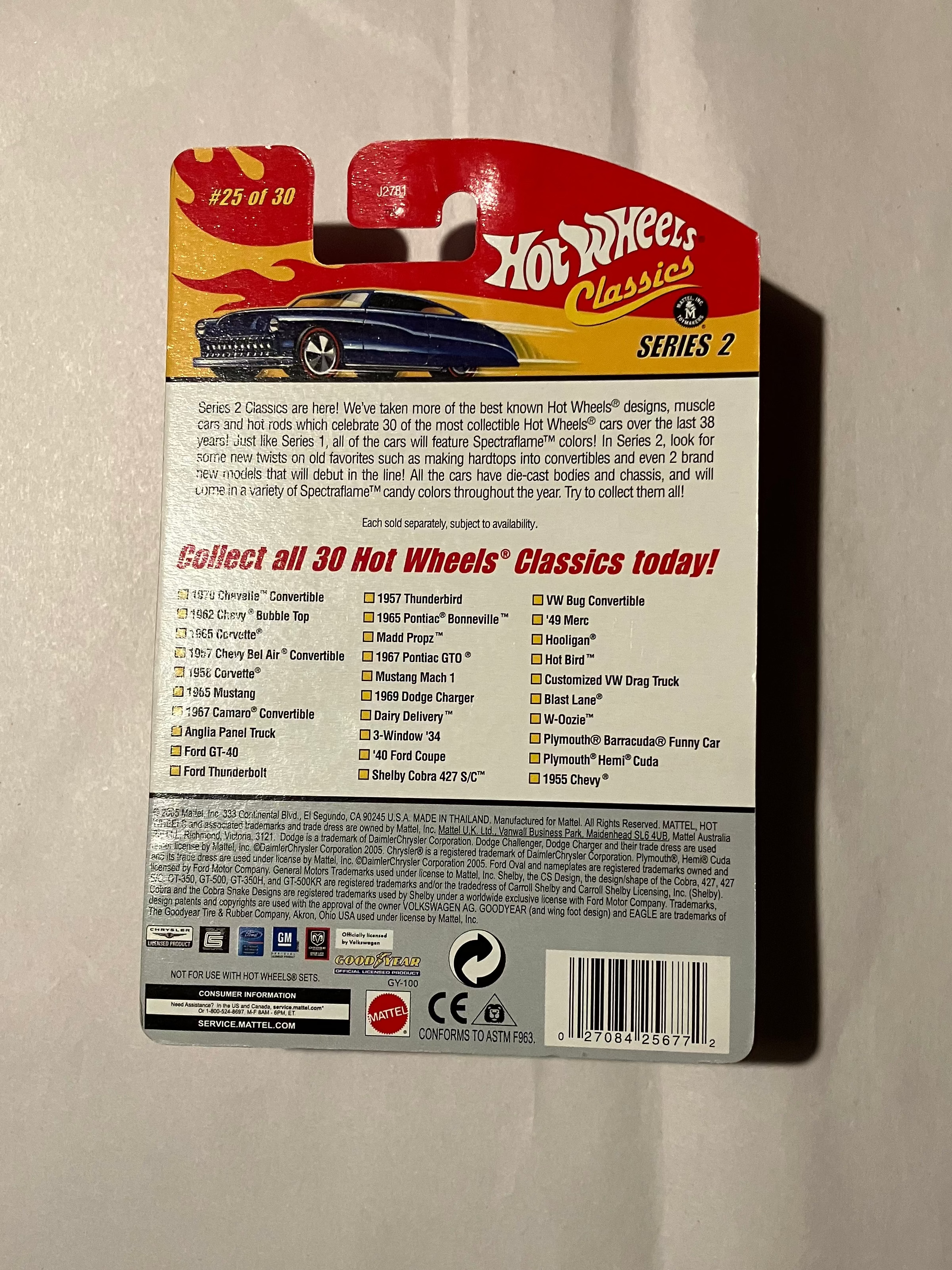 Hot Wheels Classics Series 2 Customized VW Drag Truck #25 of 30