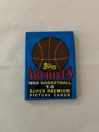 1993 Topps Archives Basketball sealed packs