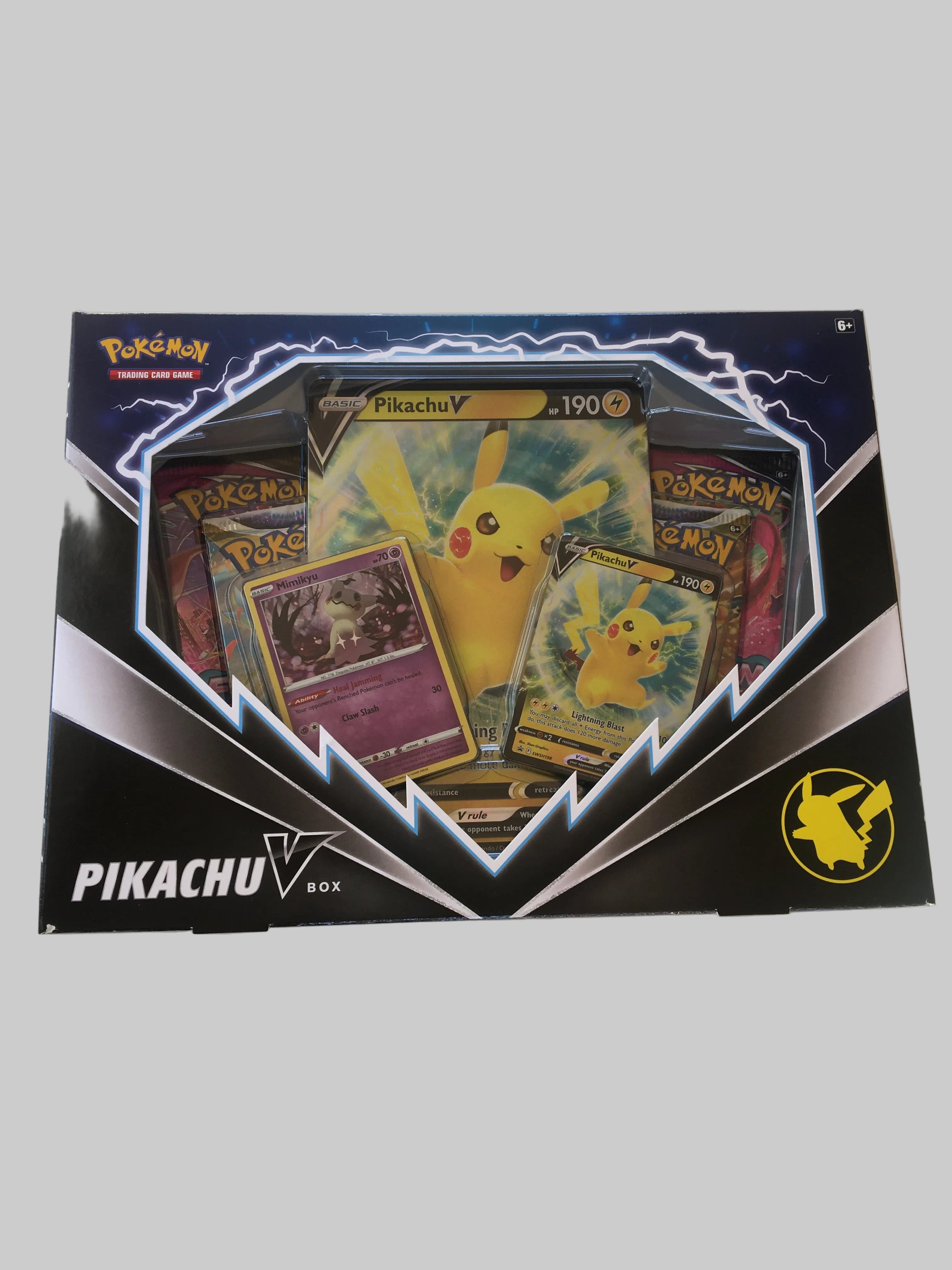 Pokemon TCG Pikachu V Collection Box Factory Sealed