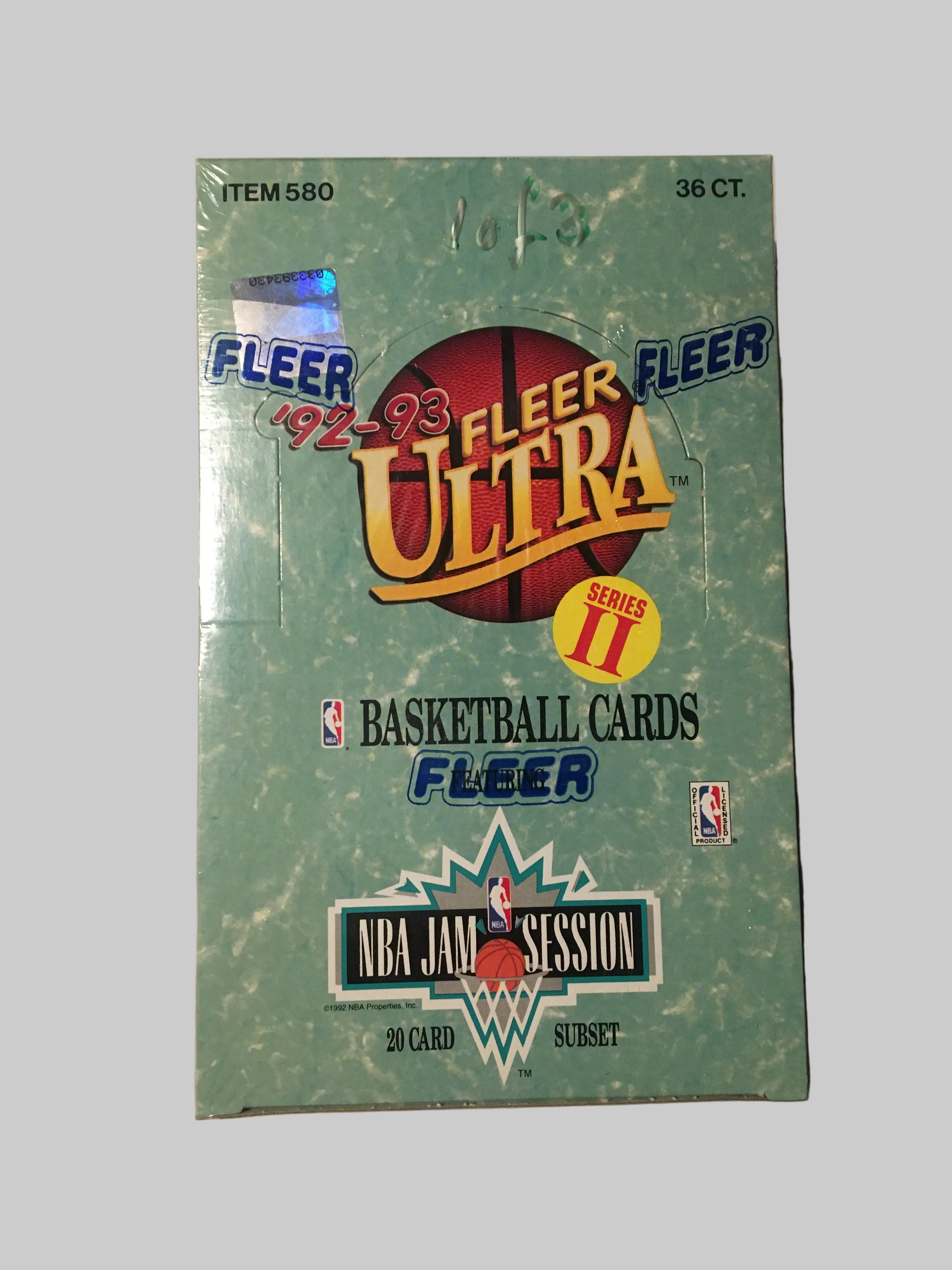 1992-93 Fleer Ultra Series-II Basketball Retail box (Factory Sealed Box)
