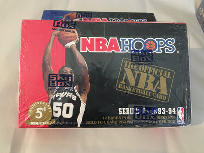 1993-94 Skybox NBA Hoops Series 2 Sealed box