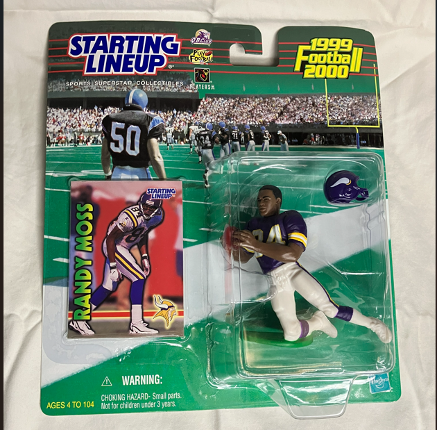 Randy Moss Minnesota Vikings Starting Lineup Figure