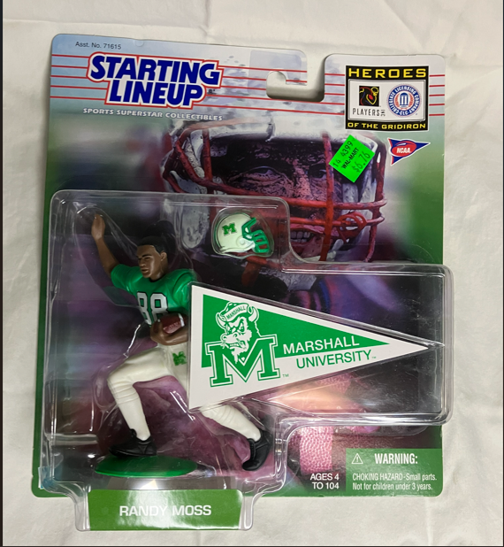 Randy Moss Marshall University NCAA Action Figure