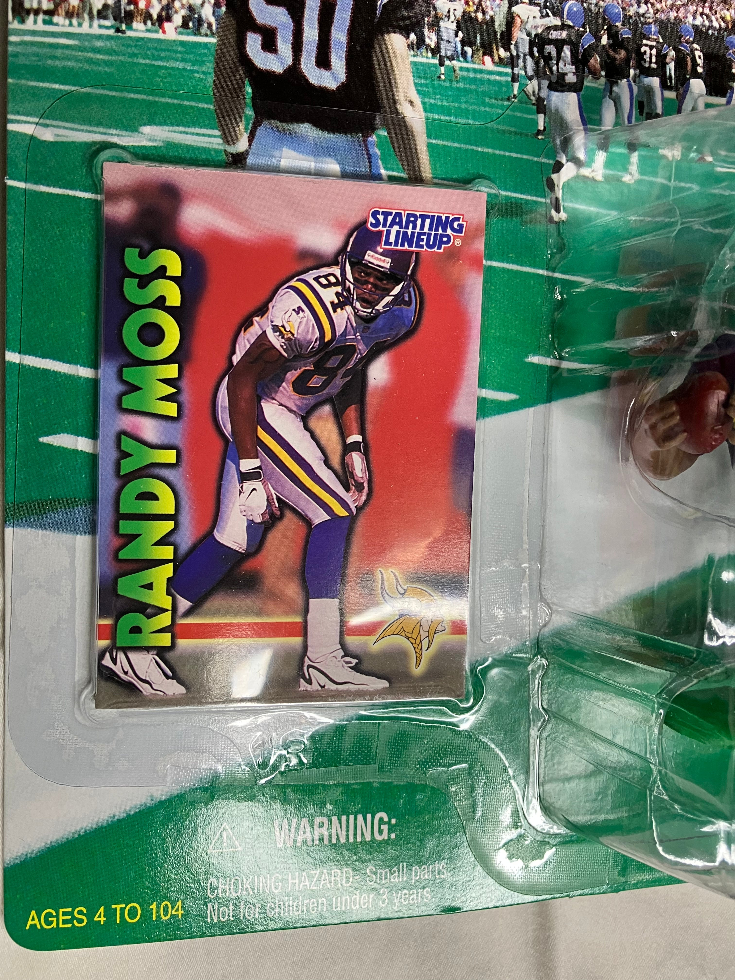 Randy Moss Minnesota Vikings Starting Lineup Figure