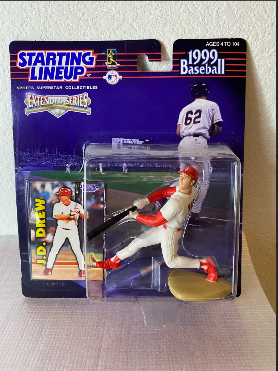 J.D. Drew – 1999 Starting Lineup Baseball Extended Series Figure
