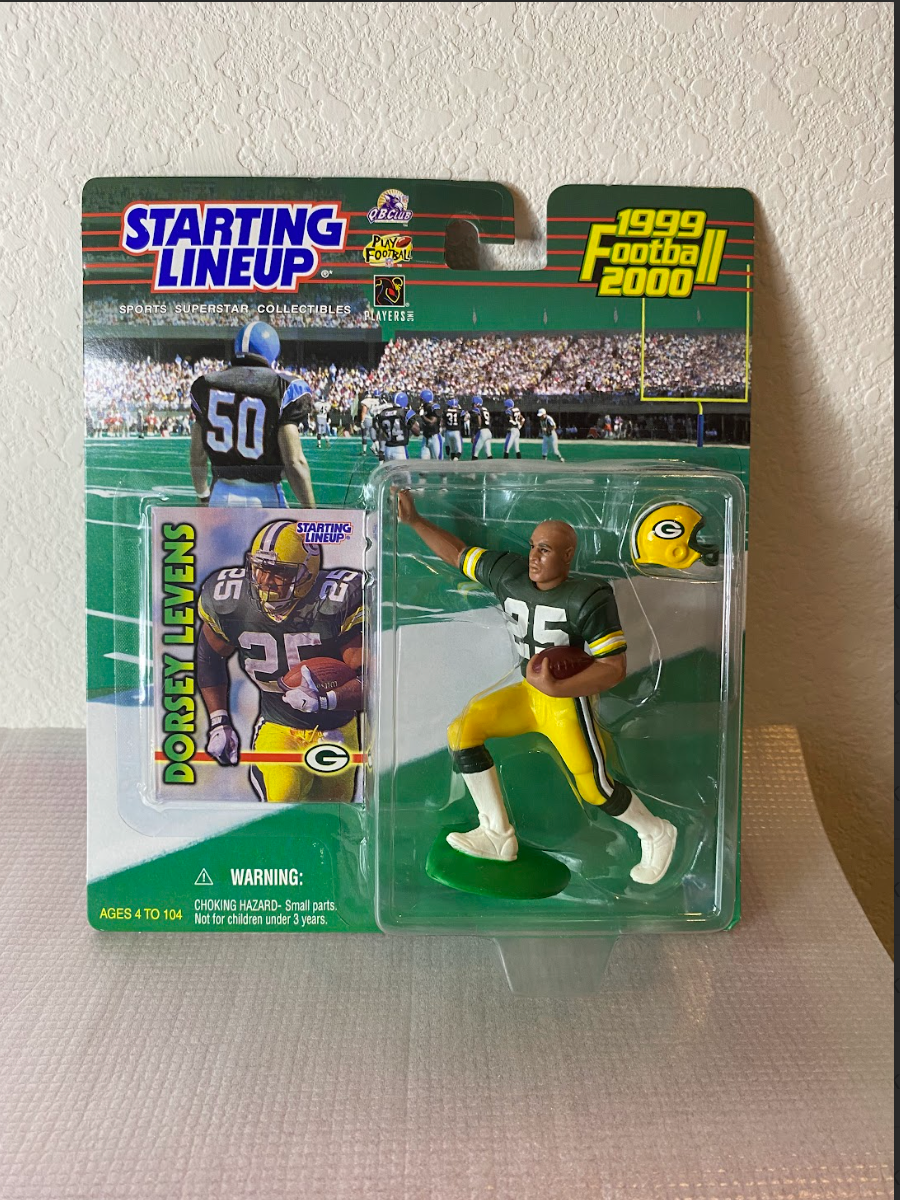 Dorsey Levens – 1999 Starting Lineup Football Figure