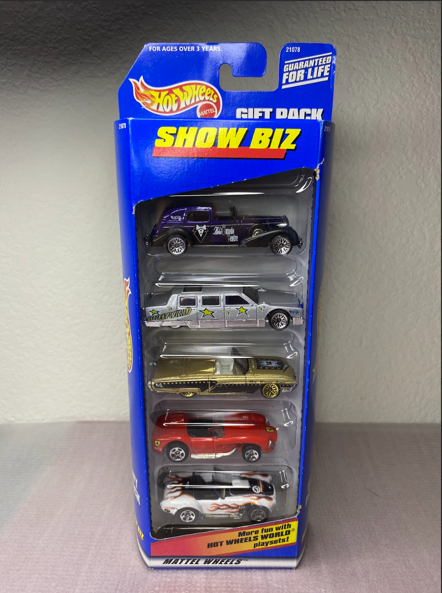 Hot Wheels Show Biz 5-Car Gift Pack – Collector Set (Sealed)