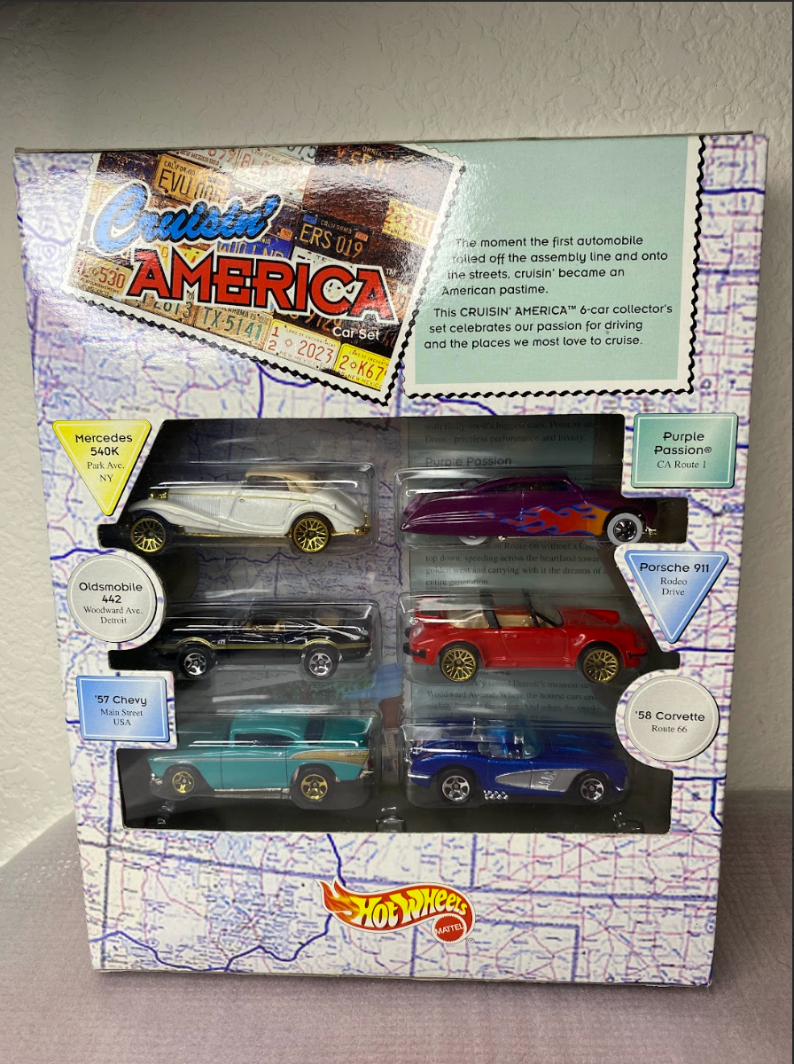Hot Wheels Cruisin' America 6-Car Collector Set