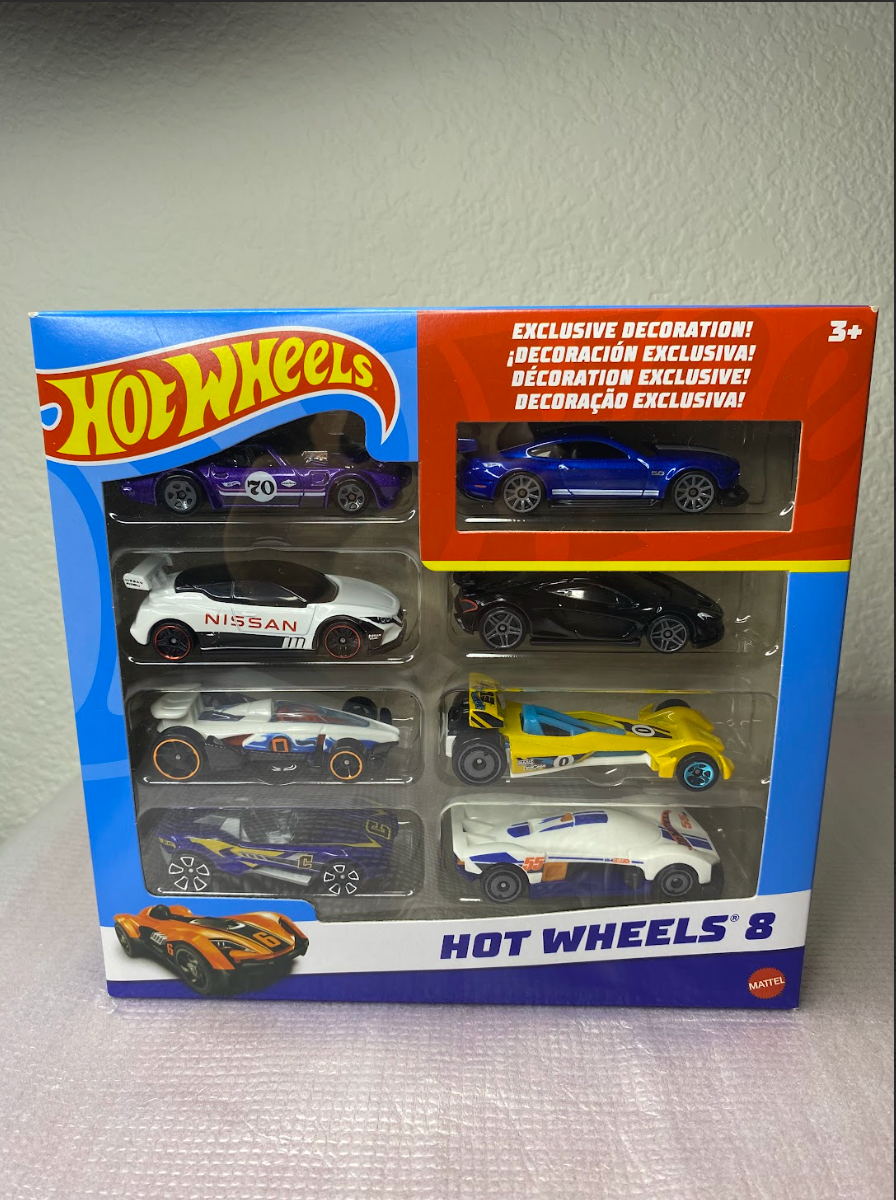 Hot Wheels 8-Pack – Exclusive Decoration Set
