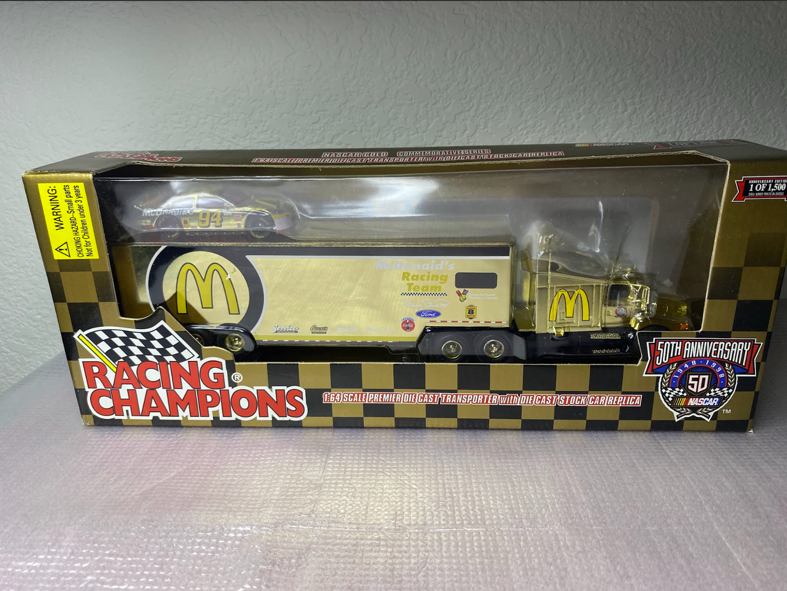 McDonald’s Racing Team Transporter Set #94 (50th Anniversary)