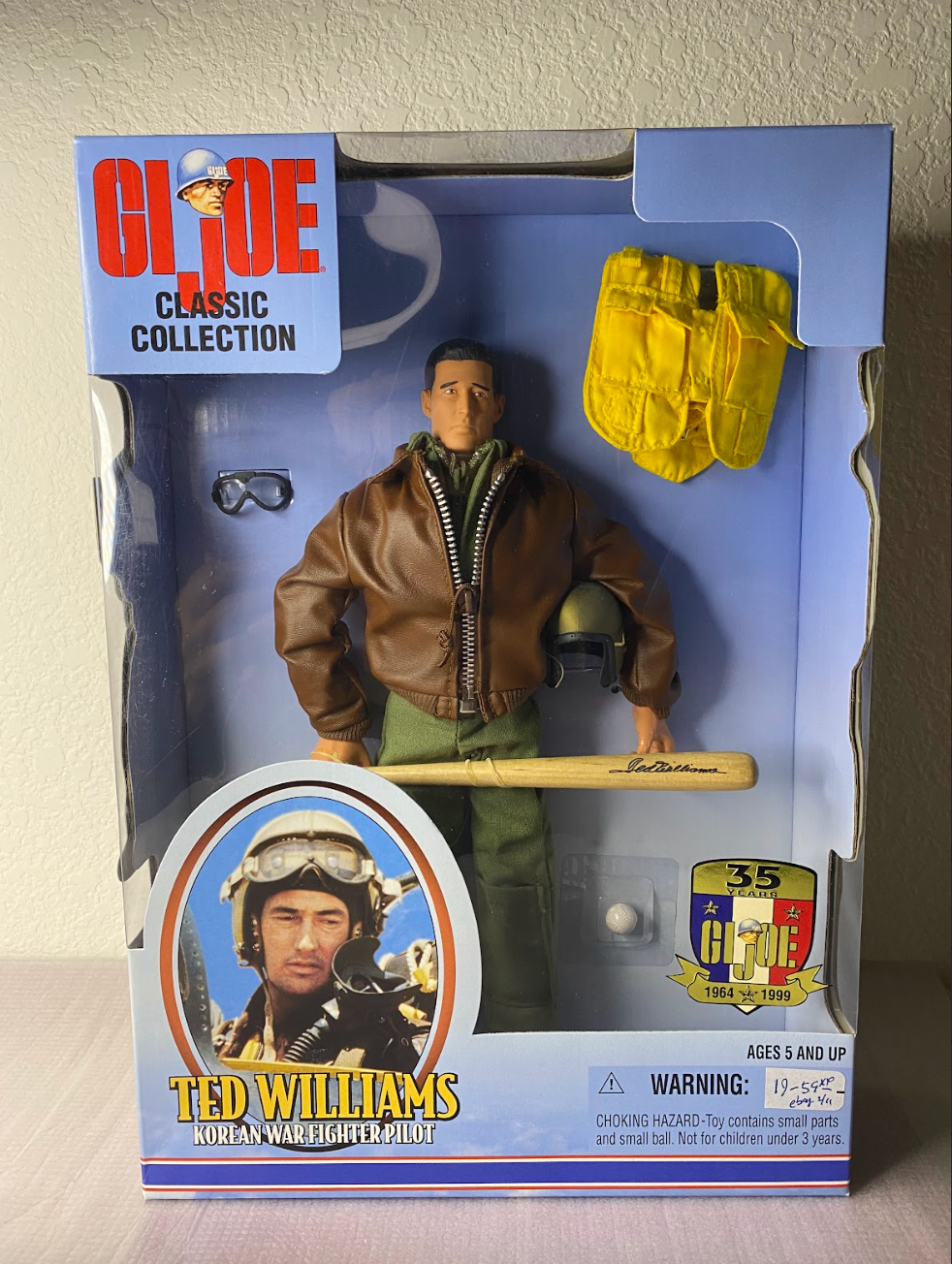 G.I. Joe Classic Collection – Ted Williams Korean War Fighter Pilot (35th Anniversary Edition)