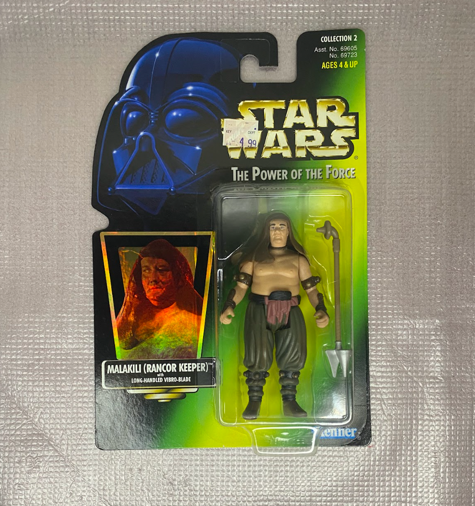 Star Wars: The Power of the Force – Malakili (Rancor Keeper) with Vibro-Blade