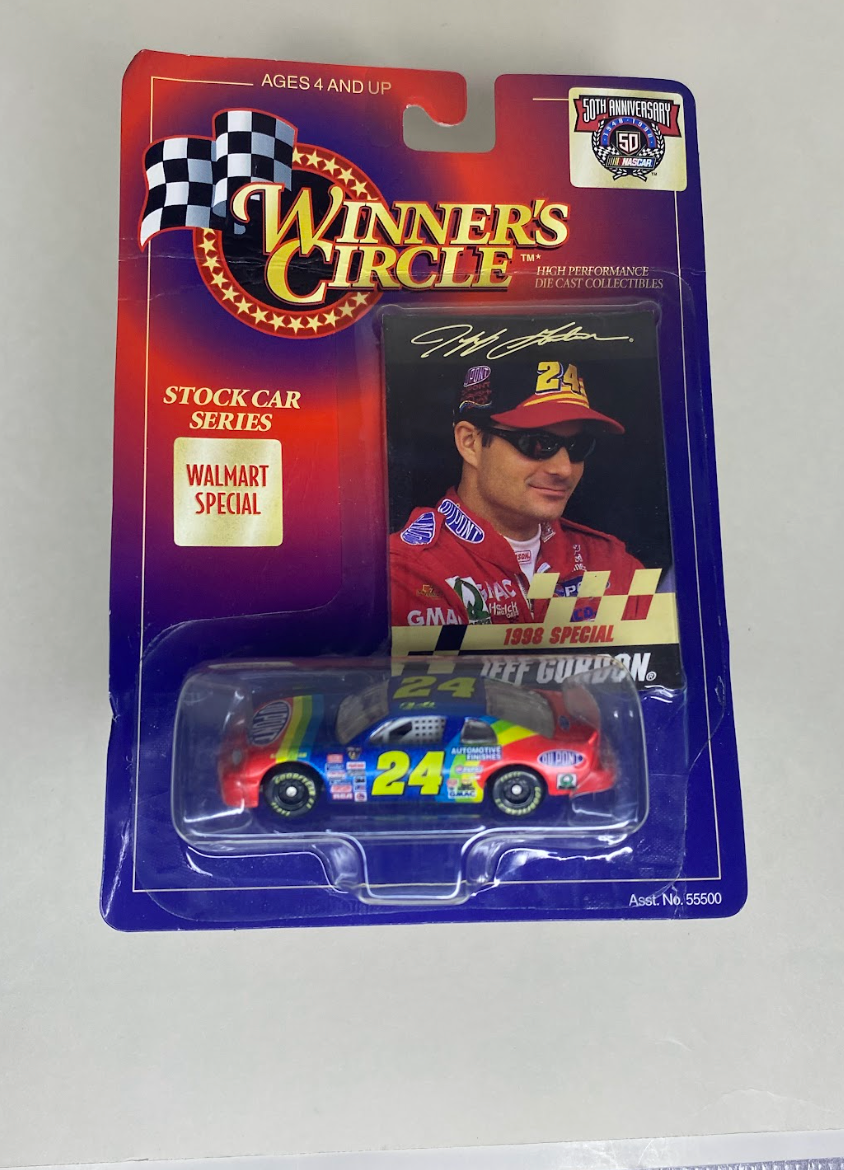 Winner’s Circle – Jeff Gordon #24 DuPont Rainbow Car (1998 Walmart Special Edition)
