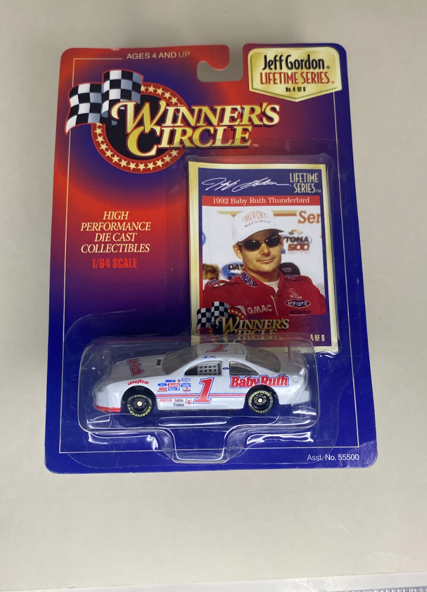 Winner’s Circle – Jeff Gordon #1 Baby Ruth Thunderbird (1992) – Lifetime Series 4 of 6