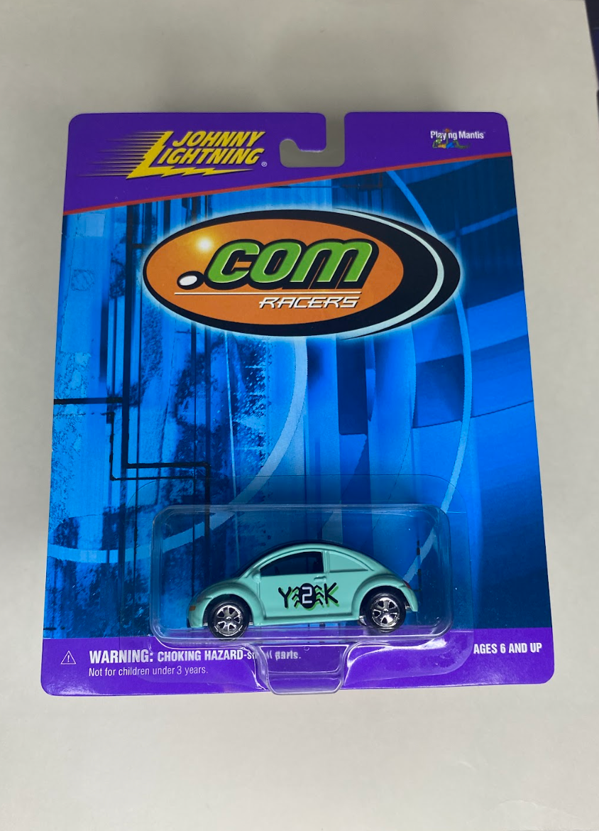 Johnny Lightning – Y2K (Teal) – .com Racers Series