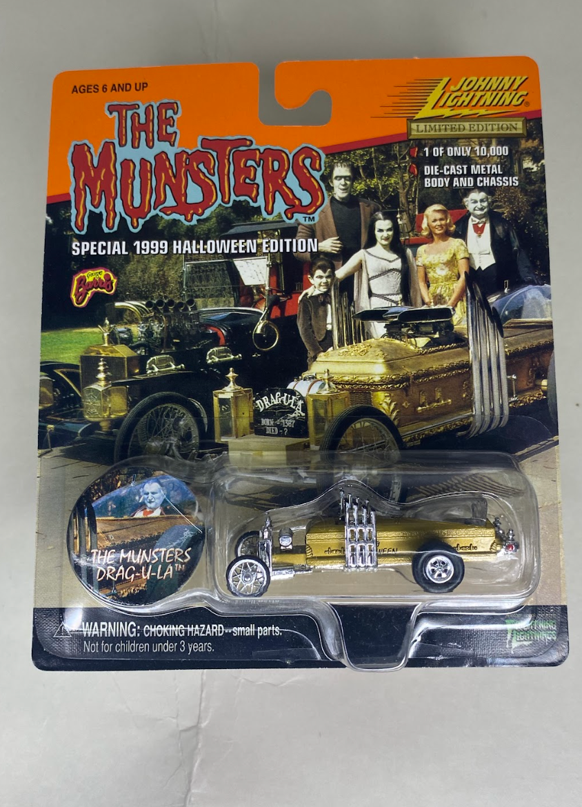 Johnny Lightning – The Munsters DRAG-U-LA (1999 Halloween Special Edition)