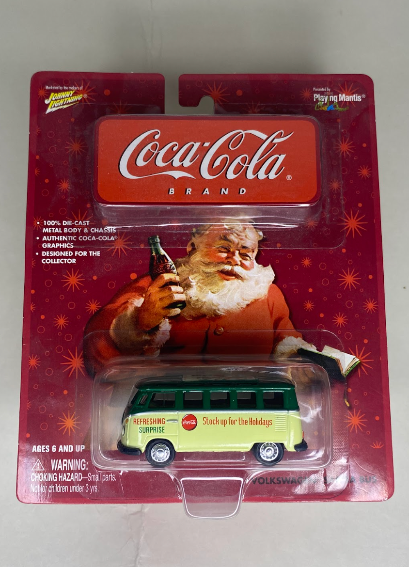 Johnny Lightning – Coca-Cola Holiday VW Bus (Santa Edition)