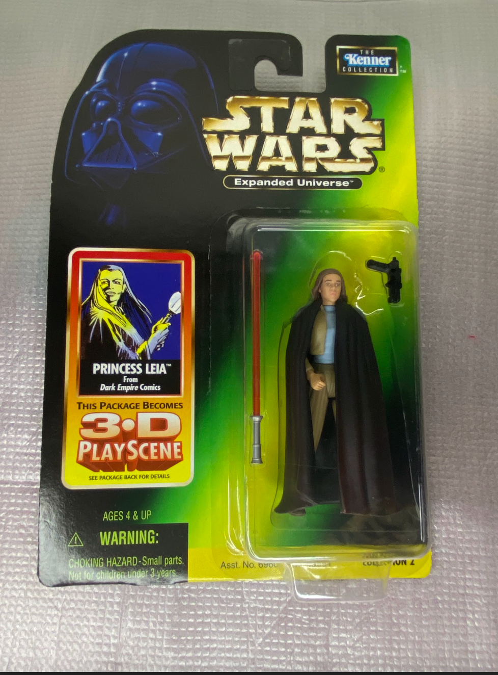 Star Wars Expanded Universe Princess Leia – Dark Empire Series with 3D PlayScene