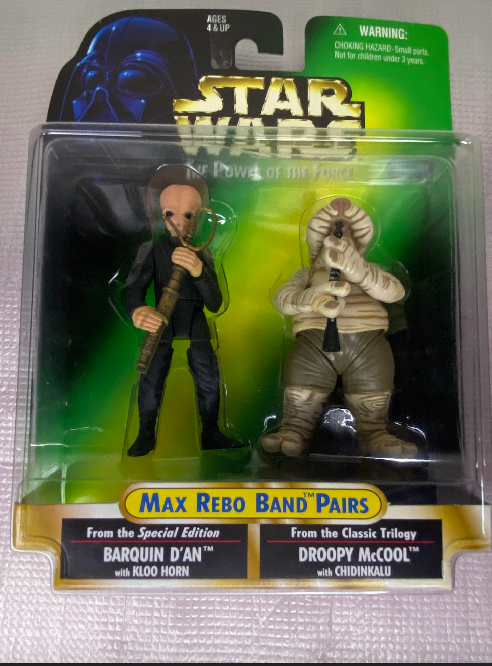 Star Wars: Power of the Force – Max Rebo Band Pairs (Barquin D’an & Droopy McCool)