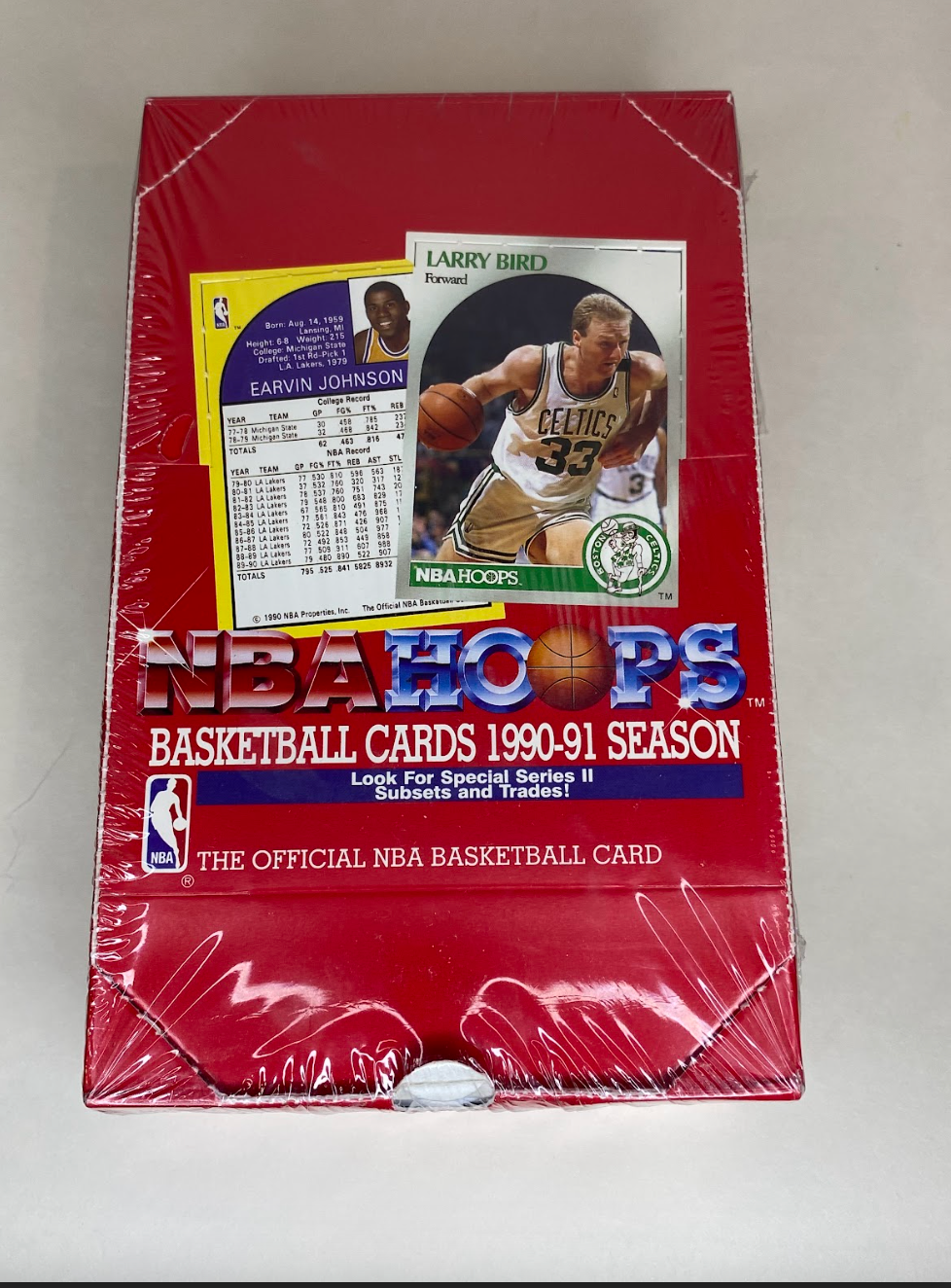 1990-91 NBA Hoops Basketball Cards – Series I (Factory Sealed Box)