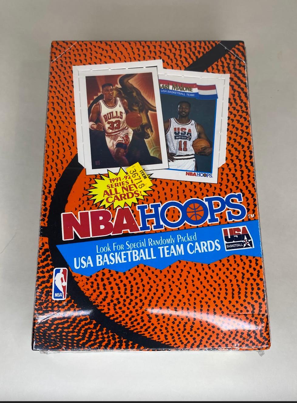 1991-92 NBA Hoops Basketball Cards – Series 1 (Factory Sealed Box)