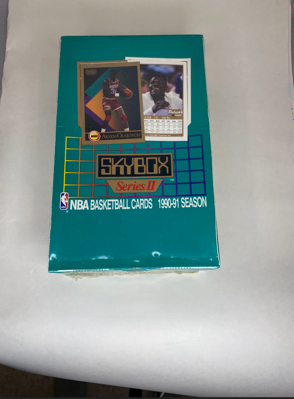 1990-91 SkyBox Series II NBA Basketball Cards – Factory Sealed Box