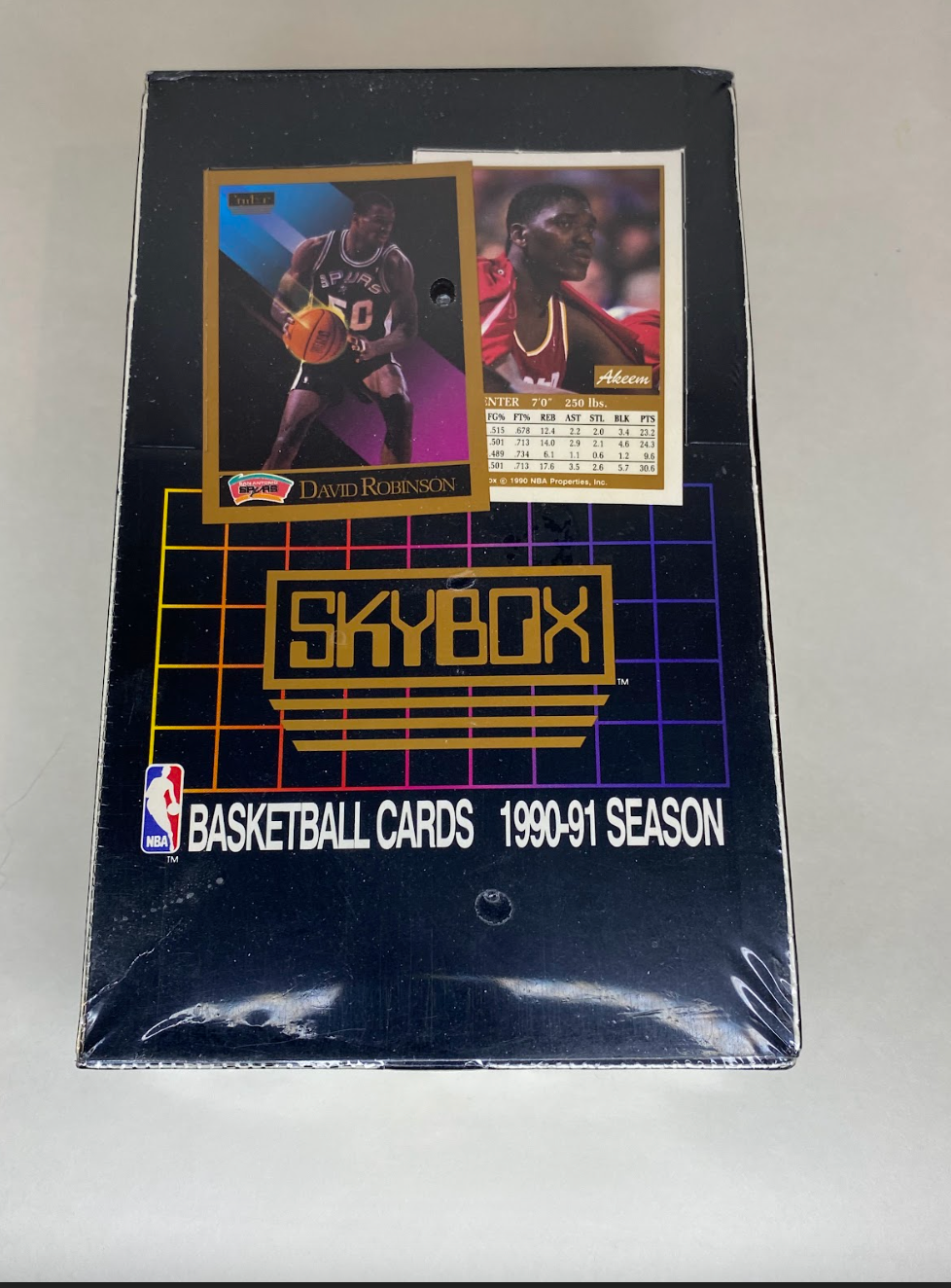 1990-91 SkyBox NBA Basketball Cards – Factory Sealed Box