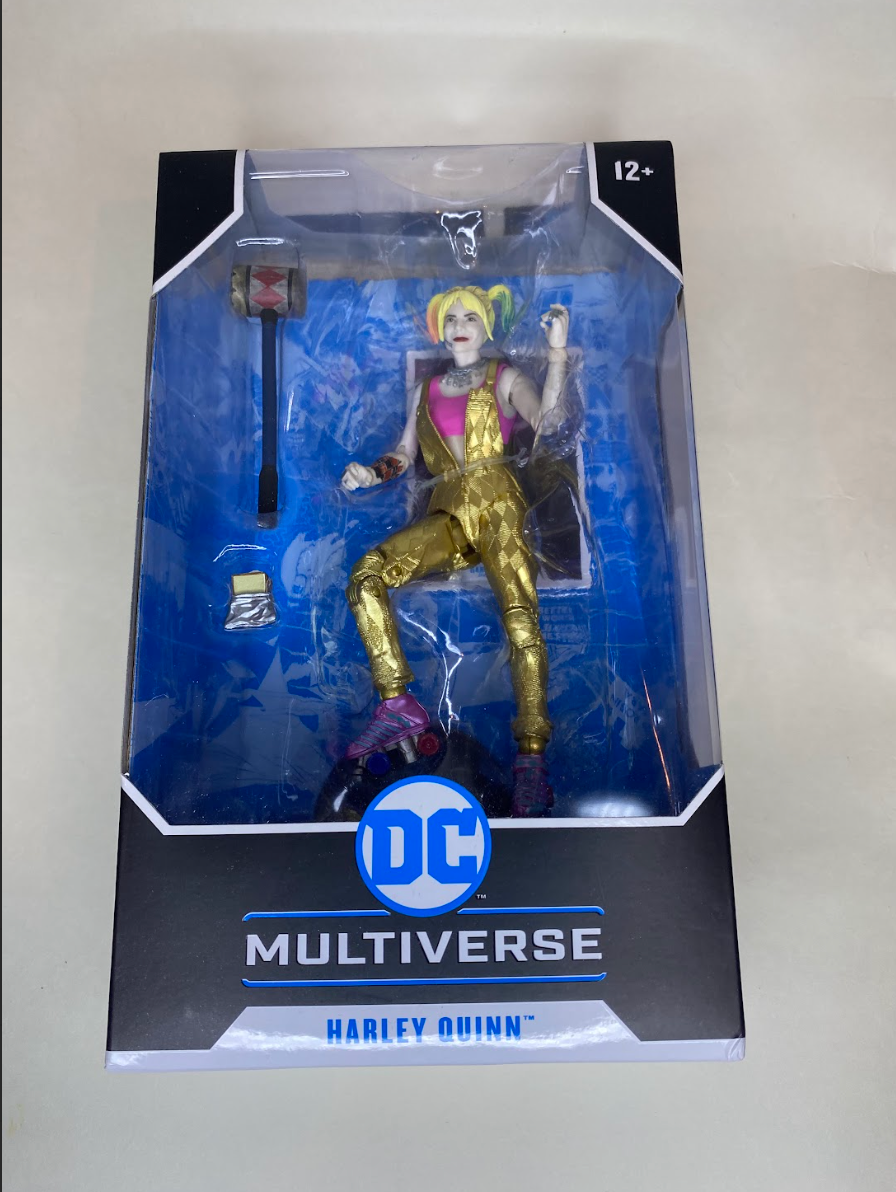 DC Multiverse Harley Quinn (Birds of Prey) Gold Overalls – McFarlane Toys