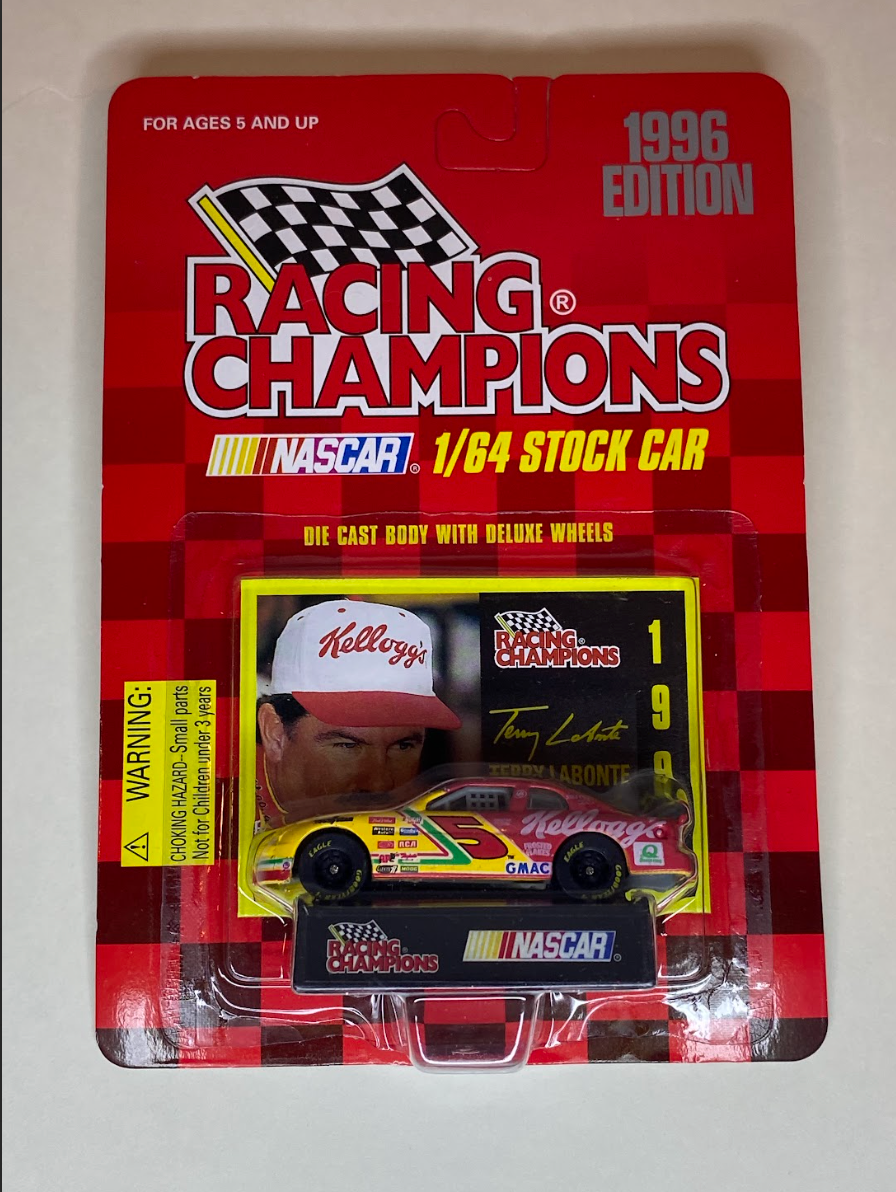 1996 Racing Champions NASCAR 1/64 Stock Car – Terry Labonte #5 Kellogg’s Die-Cast | MOC